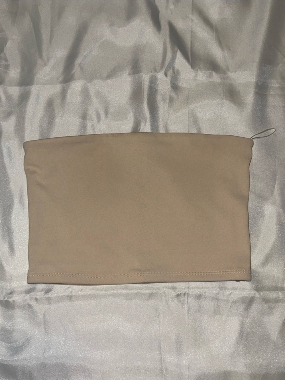 Express Beige Strapless Tube Top 🤎